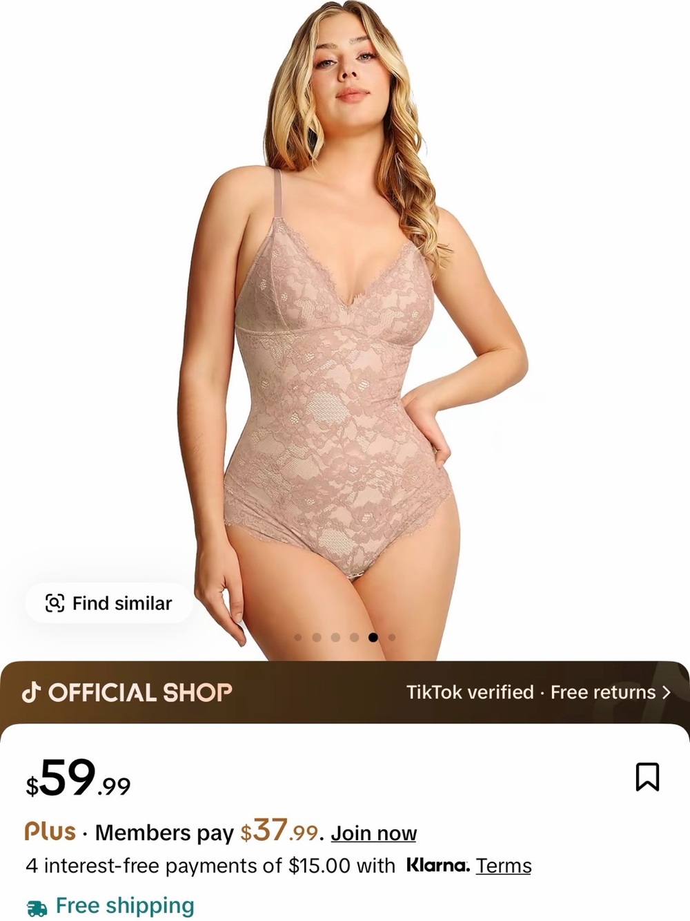 Sheer Lace V-Neck Bodysuit in Black